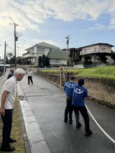 １０月１３日（火）第３回目の軽可搬ポンプ操法訓練