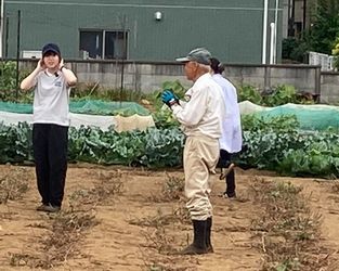 １０月２０日（火）石神井町６丁目の清心幼稚園の園児たち
