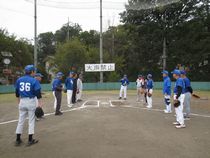 １０月２９日（木）の石神井公園Ｂ野球場