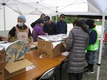 石神井小学校避難拠点運営連絡会「訓練」