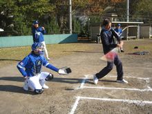 １１月２０日（木）は空には雲無く 青空がどこまでも広がる上天気