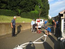 さあ！令和７年度の軽可搬ポンプ操法訓練開始！！