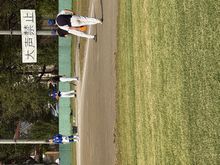 １０月１６日（木）の石神井公園Ｂ野球場はベストコンディションでした