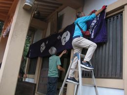 稲荷諏訪合神社のお祭りが始まりました。