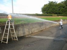 第２回目の軽可搬ポンプ操法訓練（実質３回目）