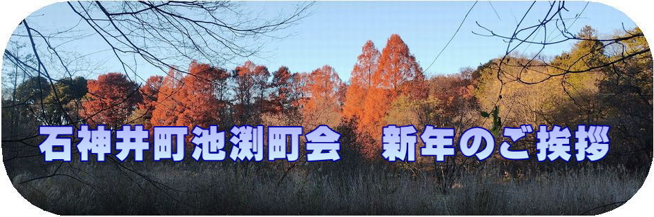 石神井町池渕町会　新年のご挨拶