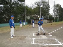 １０月２９日（木）の石神井公園Ｂ野球場