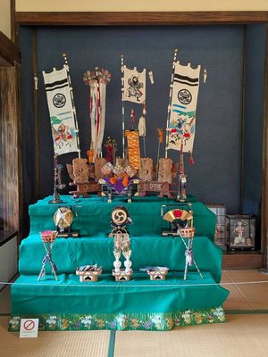 内田邸のお床飾り