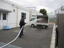 ２月２４日（火）午後４時からスタンドパイプの操作訓練