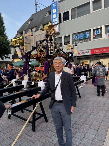 石神井神輿始まる