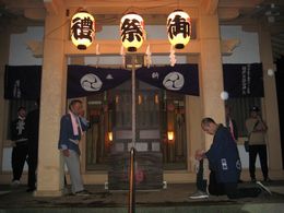 稲荷諏訪合神社のお祭りが始まりました。