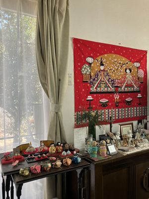 節分が過ぎてひな祭りの季節が始まった