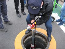 ２月２４日（火）午後４時からスタンドパイプの操作訓練