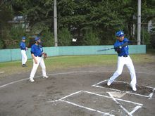 ソフトボール部の練習試合