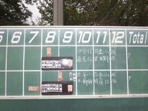 １０月２９日（木）の石神井公園Ｂ野球場