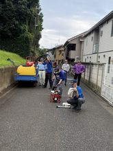 １０月１３日（火）第３回目の軽可搬ポンプ操法訓練