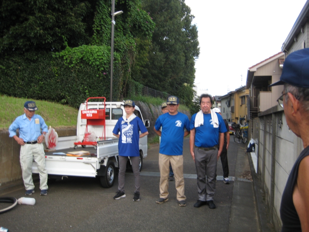 さあ！令和７年度の軽可搬ポンプ操法訓練開始！！