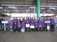 優勝・準優勝の記念撮影 優勝・準優勝の記念撮影