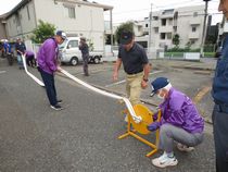 １０月２０日（火）令和８年度の第４回目の操法訓練