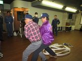 消防署の方々の直前の熱血指導で練習に力こぶ！！！